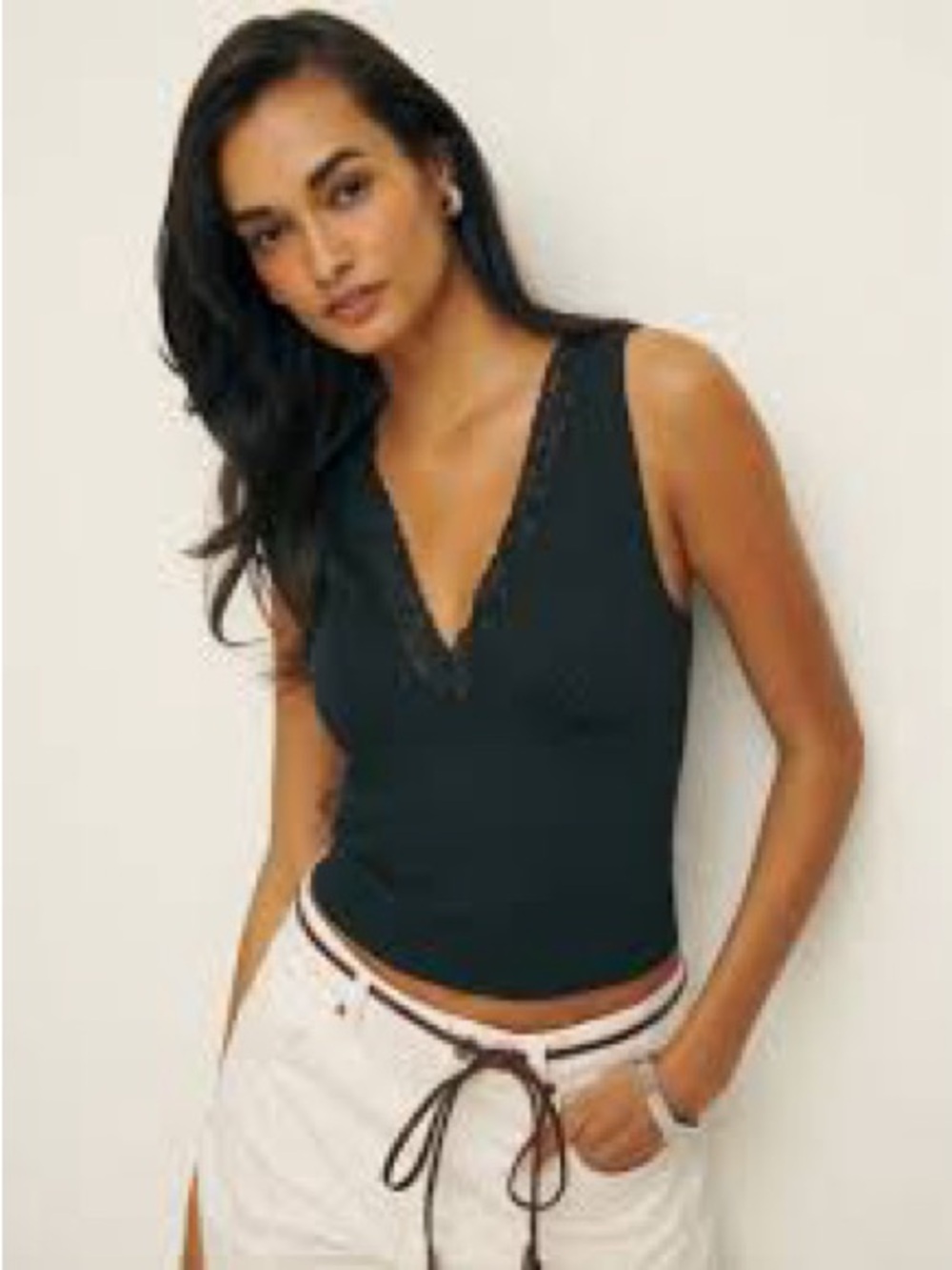 Reformation Lea Knit Top L